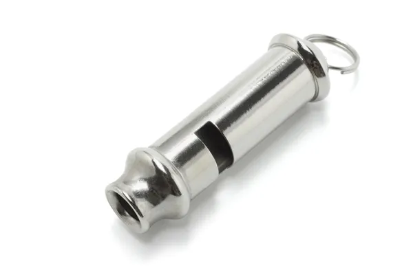Metal whistle — Stock Photo, Image