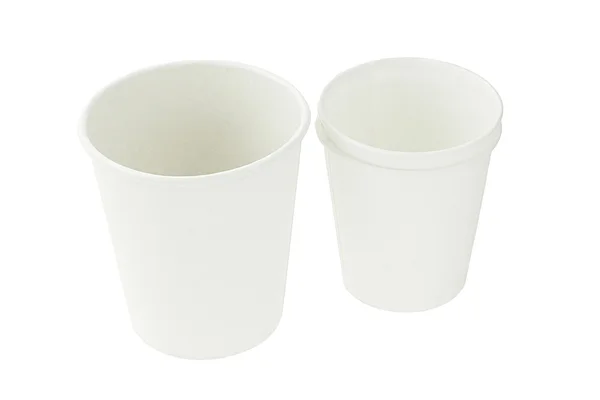 Verwijdering papier cups — Stockfoto