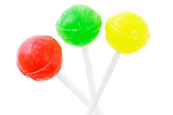Three lollipops — Stock Photo, Image