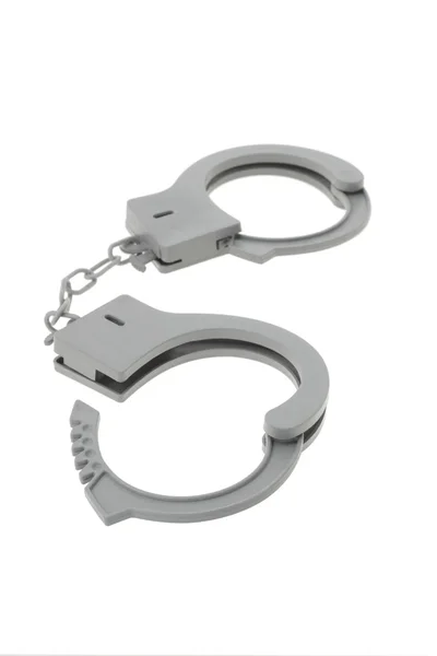 Leksak plast handcuff — Stockfoto
