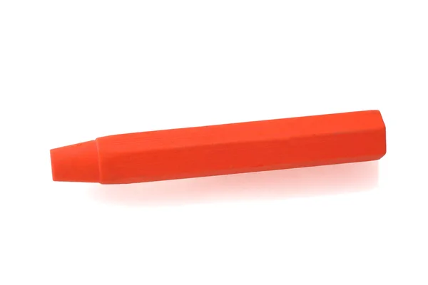 Red pastel crayon — Stock Photo, Image