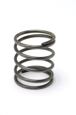 Used metal spring clipart