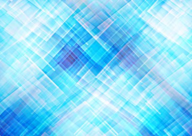 Abstract blue geometric patterns background clipart