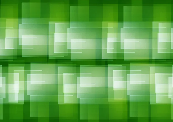 抽象的な緑の幾何学的なパターンの背景 — ストック写真