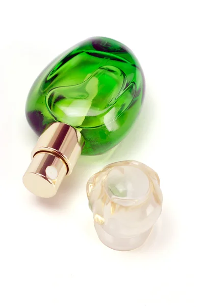 Frasco aberto de perfume — Fotografia de Stock