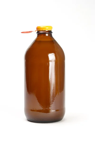 Butelka soku owocowego — Zdjęcie stockowe