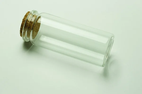 Puste szklane pojemnik — Zdjęcie stockowe