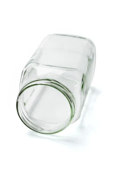 Üres üveg konténer — Stock Fotó