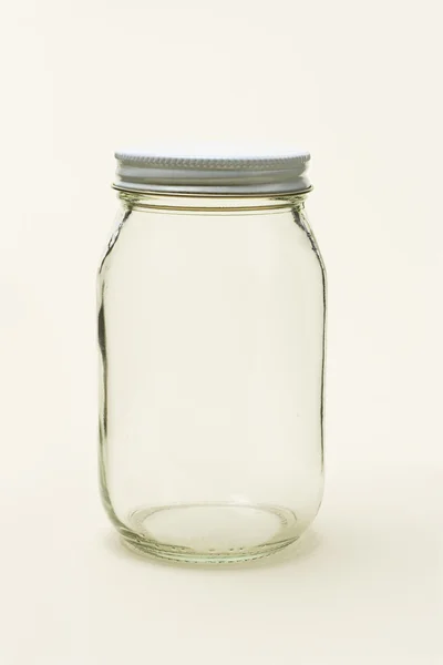 Frasco de vidro vazio — Fotografia de Stock