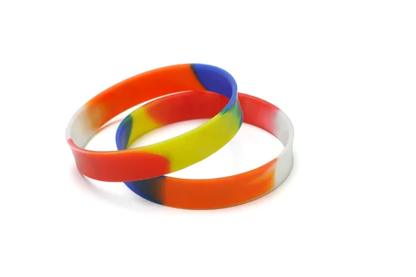 Multicolor pols bands — Stockfoto
