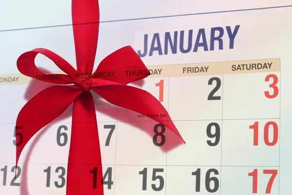 New year's day January 1 — Stock Photo, Image