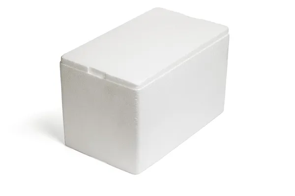 Boîte de rangement en polystyrène — Photo