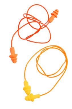 Rubber earplugs clipart