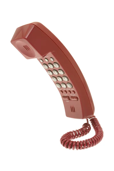 Czerwony telefon — Zdjęcie stockowe
