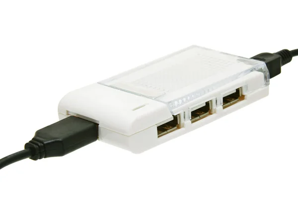 USB hub — Zdjęcie stockowe
