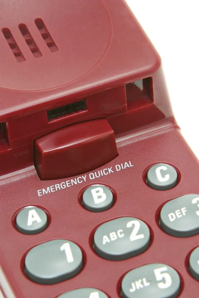 Emergency qucik dial buttons — Stock Photo, Image
