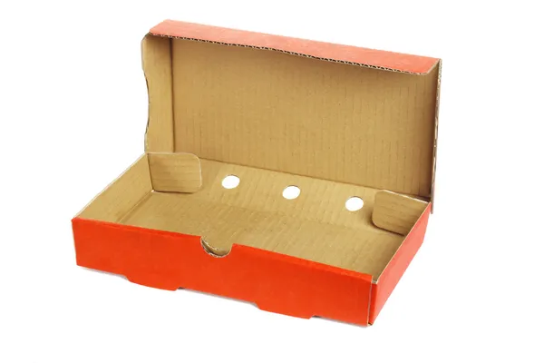 Takeaway pizza box — Stockfoto