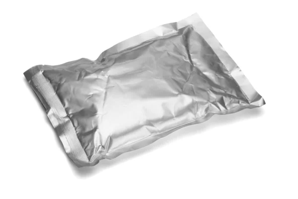 Закрытый алюминиевый мешок — стоковое фото