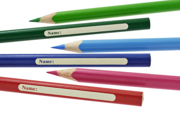 Забарвлення олівці — стокове фото