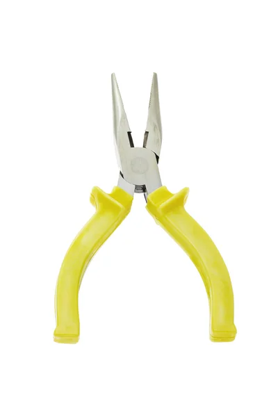 Pliers with yellow handle — Stock Photo, Image