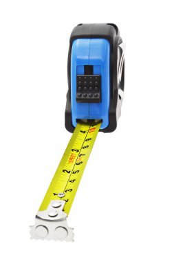 Close up of measuring tape clipart