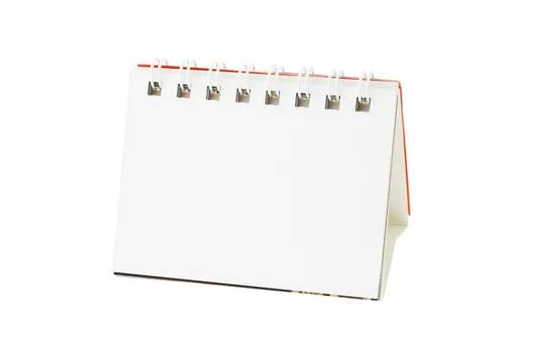 Calendario de escritorio en blanco — Foto de Stock