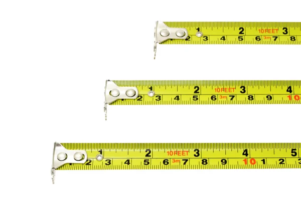 Measuring tapes background — Stock Photo, Image
