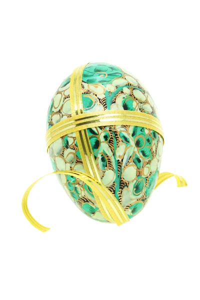Modello floreale uovo di Pasqua — Foto Stock