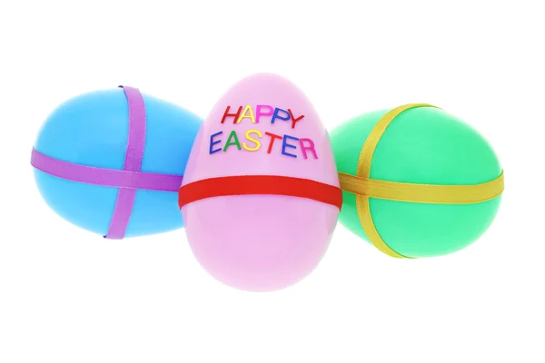 "Glad påsk "ägg — Stockfoto