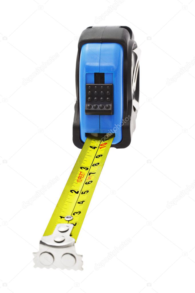 Close up of measuring tape