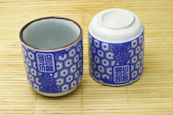 Chinese traditionele thee cups — Stockfoto