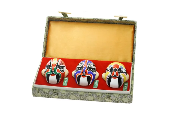 Chinese opera masker ornamenten — Stockfoto