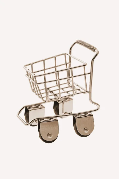 Mini toy pushcart — Stockfoto