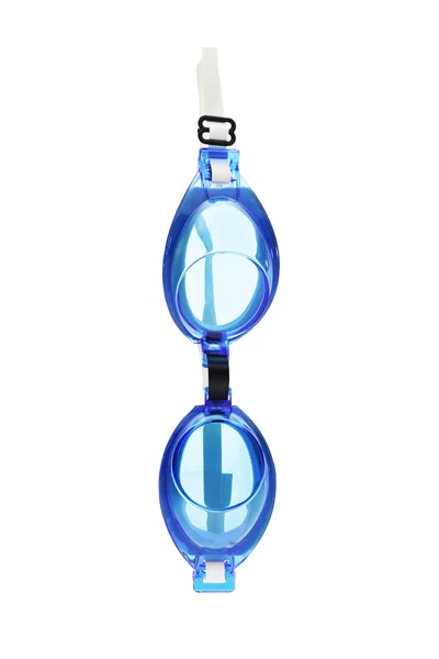 Плавательные очки, подвешенные в воздухе — стоковое фото