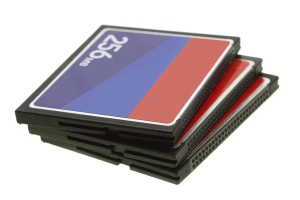 Karty CompactFlash — Zdjęcie stockowe