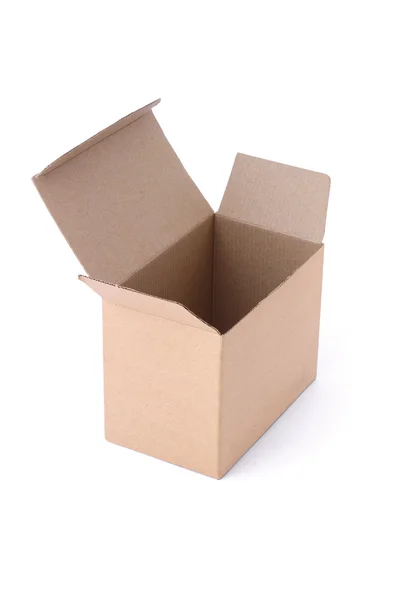 Порожній папір коробки — стокове фото