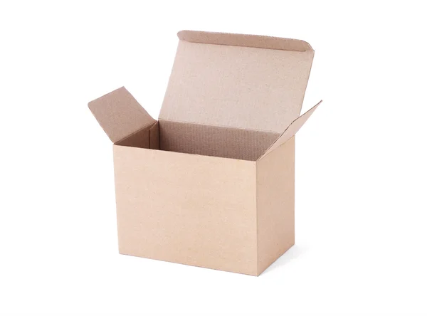 Empty carton box — Stock Photo, Image