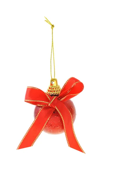 Red Christmas ornament — Stock Photo, Image