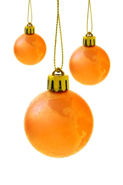 Bolhas de globo de Natal — Fotografia de Stock