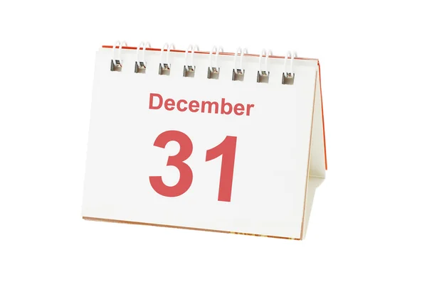31 de diciembre — Foto de Stock