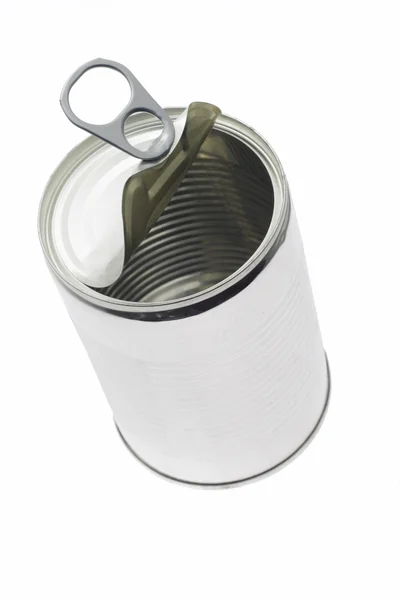 空のブリキ缶 — ストック写真