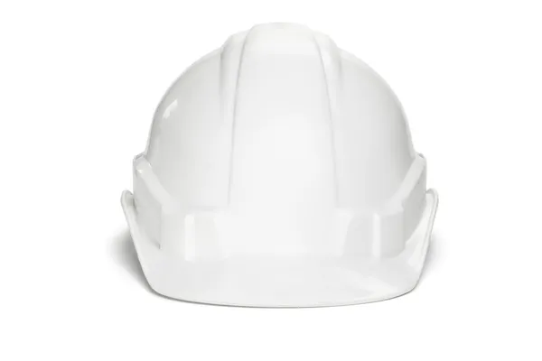 Пластиковый защитный шлем — стоковое фото
