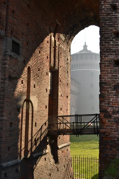 Stock image Sforza's castle - Milan Italy