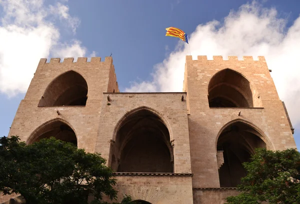 stock image The tower of Serrano - Valencia - spain