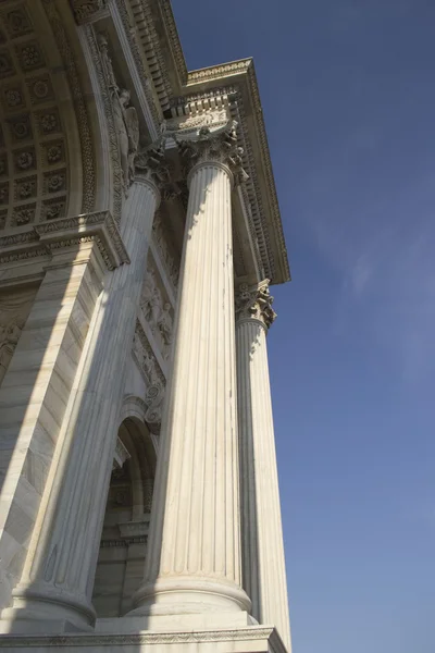 Detalhe da coluna do Arco della Pace - Milano - Itália — Fotografia de Stock