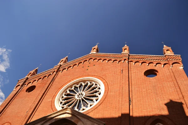 stock image The church of Santa Maria Corona - Vicenza - Italy