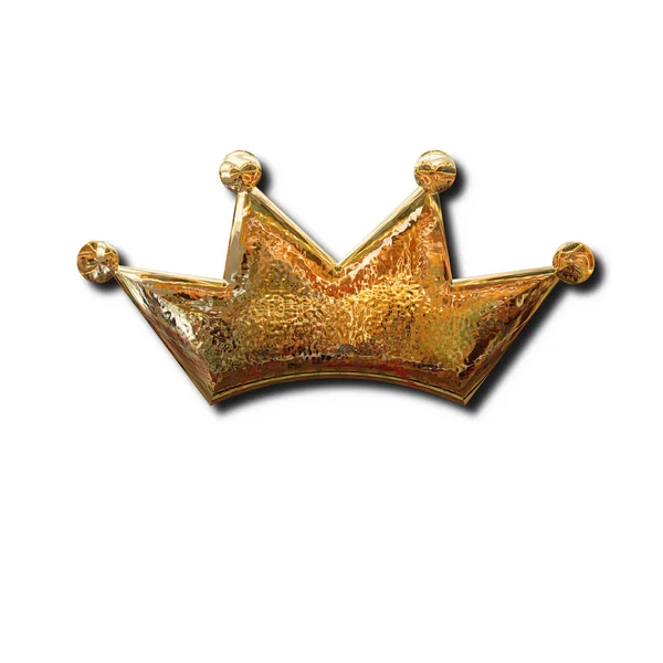 Gouden kroon symbool — Stockfoto