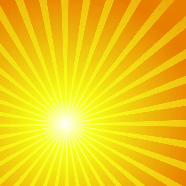 Vackra vektor bakgrund i form av solen — Stock vektor