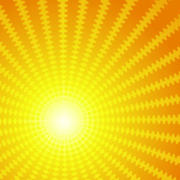 Красивый векторный фон в виде солнца — стоковый вектор