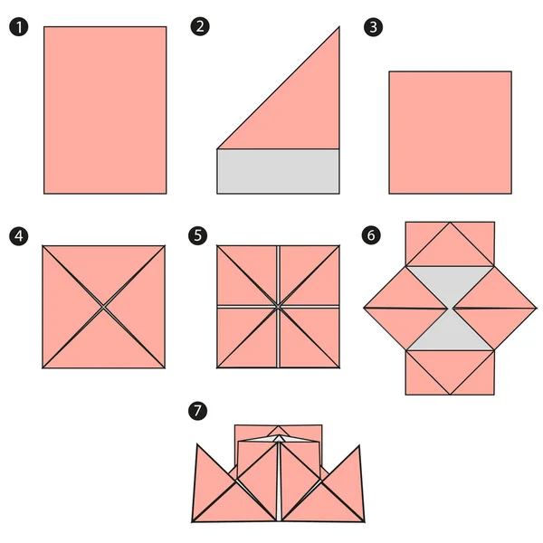 Création d'origami — Image vectorielle